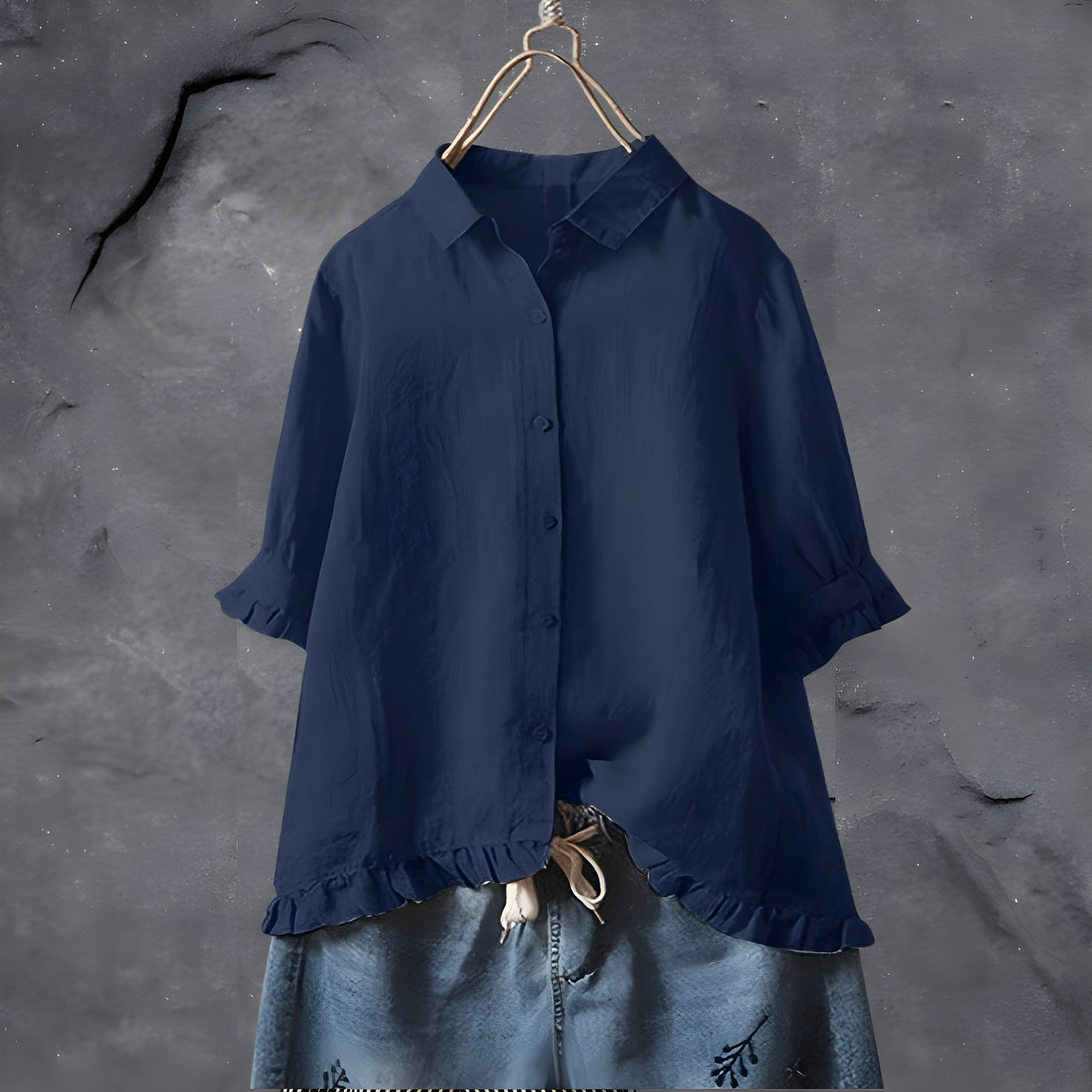 Inger™ | Elegant Bluse med Tidløs Klasse