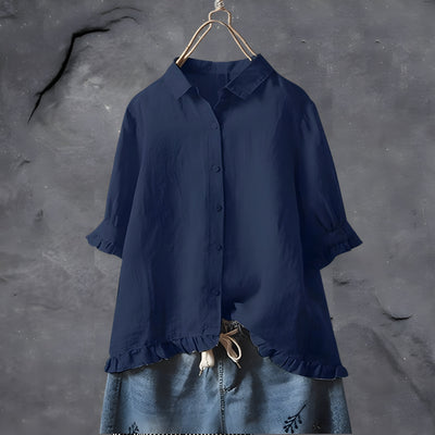 Inger™ | Elegant Bluse med Tidløs Klasse