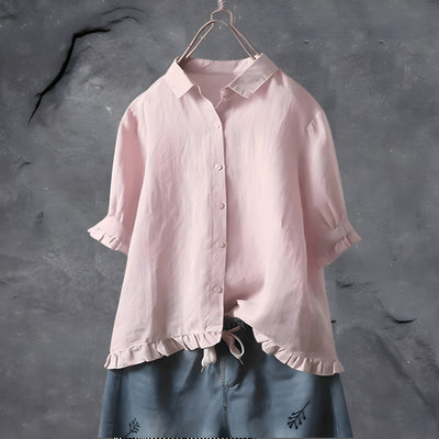 Inger™ | Elegant Bluse med Tidløs Klasse
