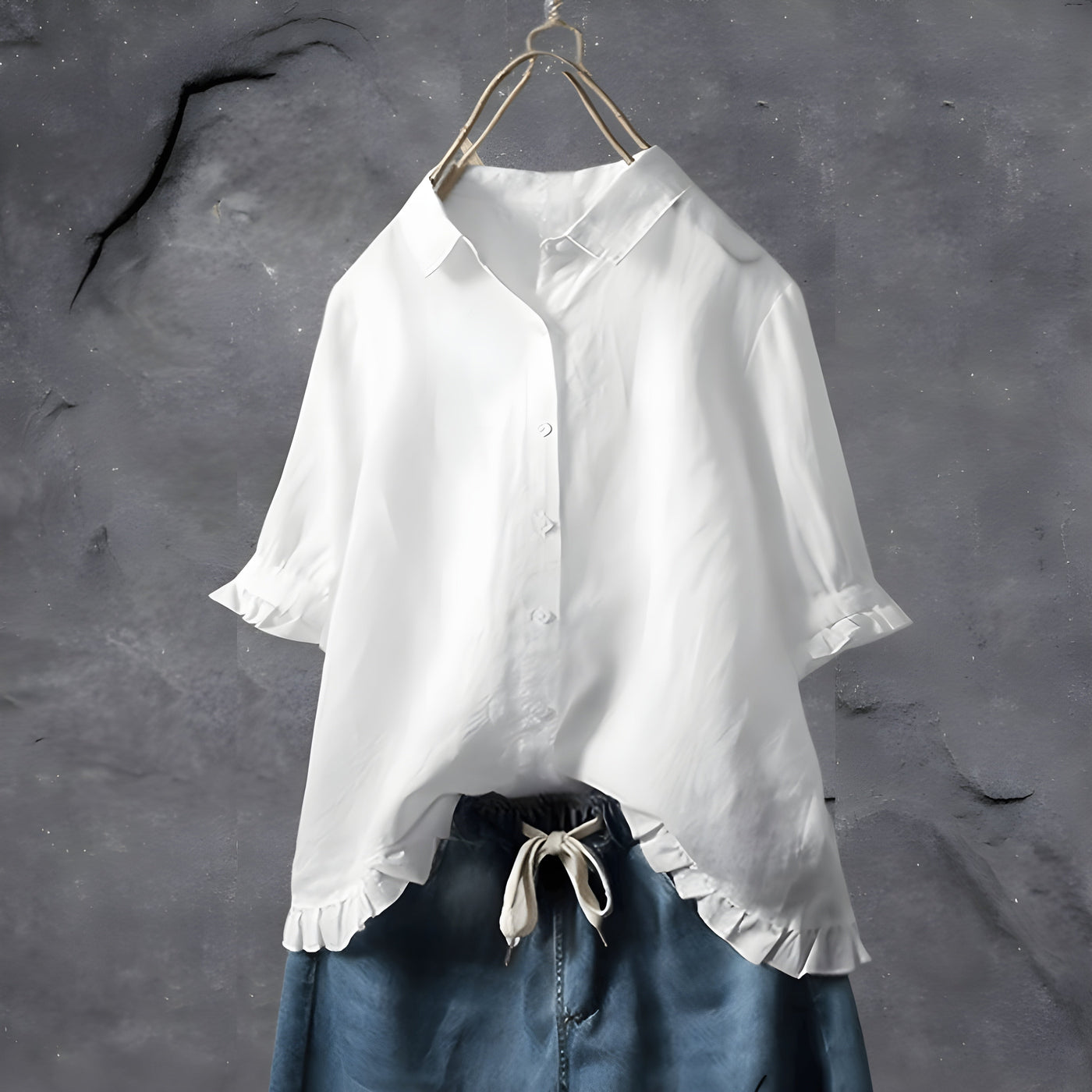 Inger™ | Elegant Bluse med Tidløs Klasse