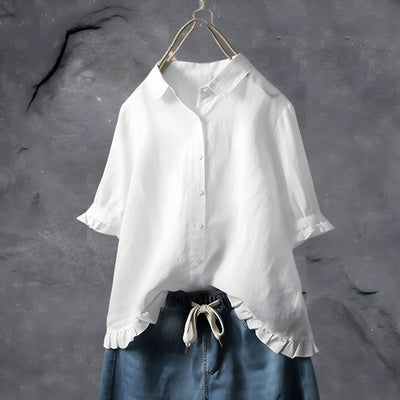 Inger™ | Elegant Bluse med Tidløs Klasse