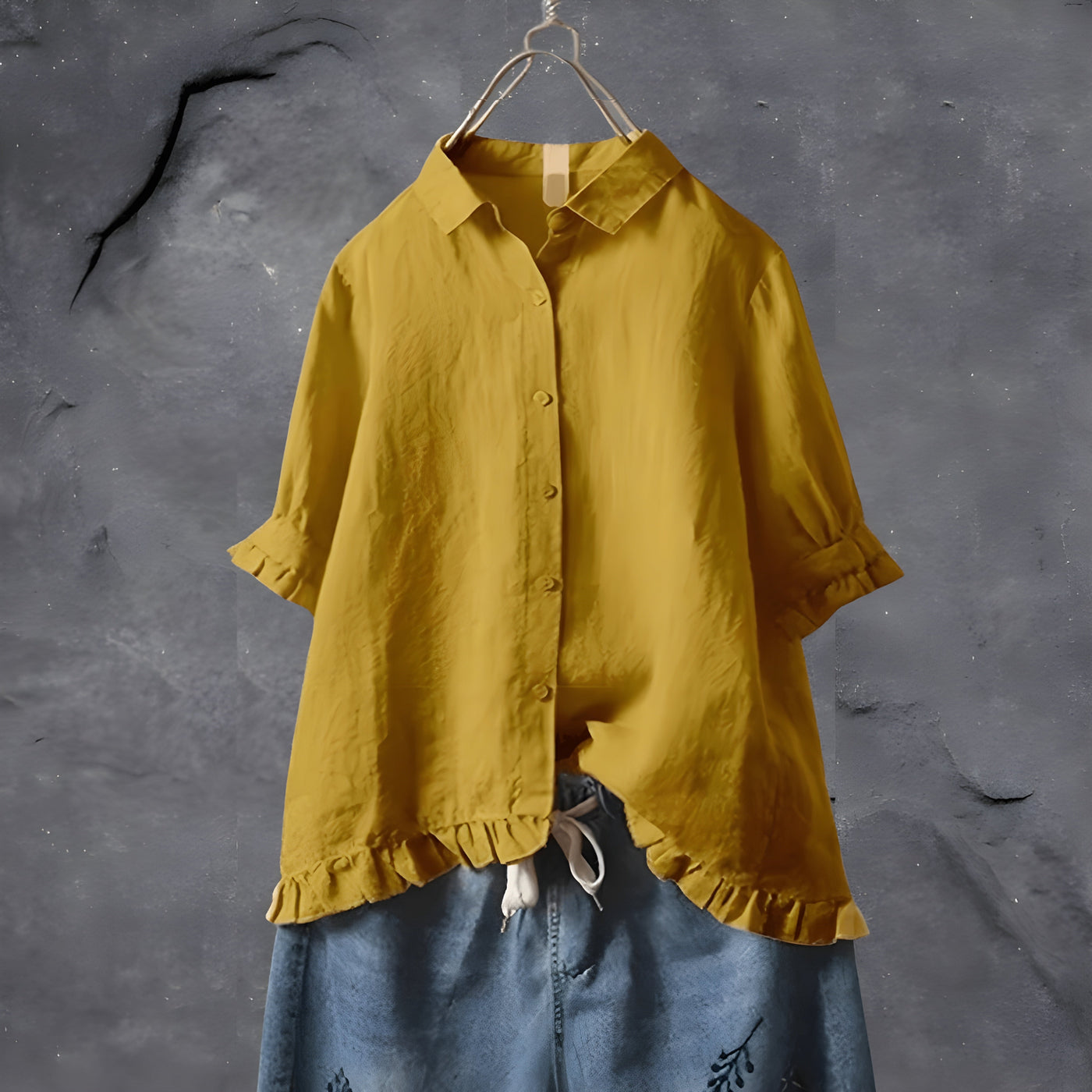 Inger™ | Elegant Bluse med Tidløs Klasse