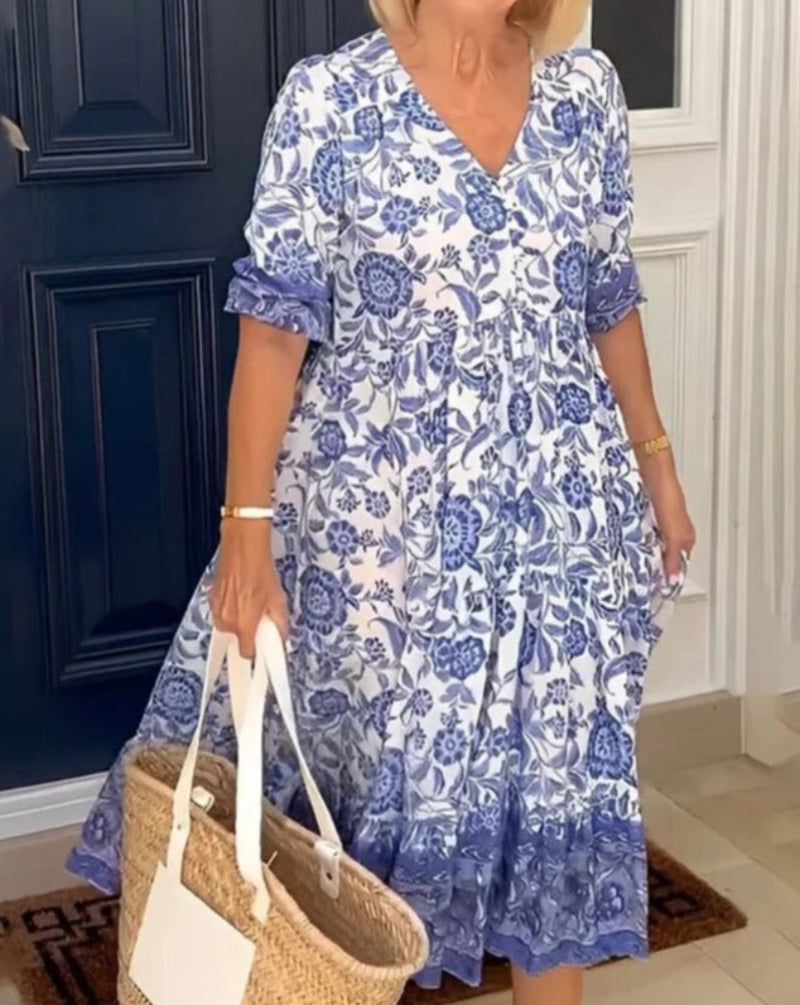 Nia Elegant og Komfortabel Sommerkjol