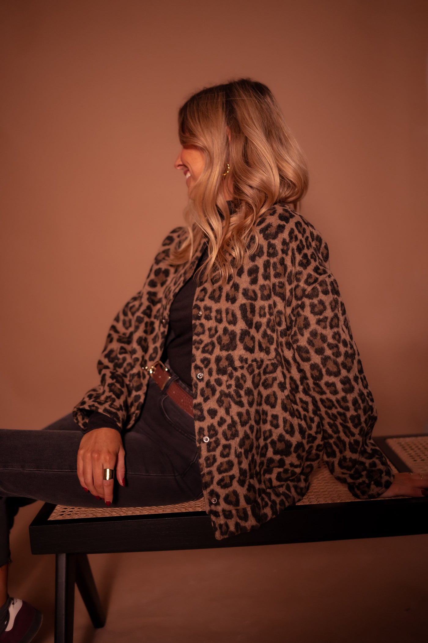 Cleo™ | Leopard Bomberjakke